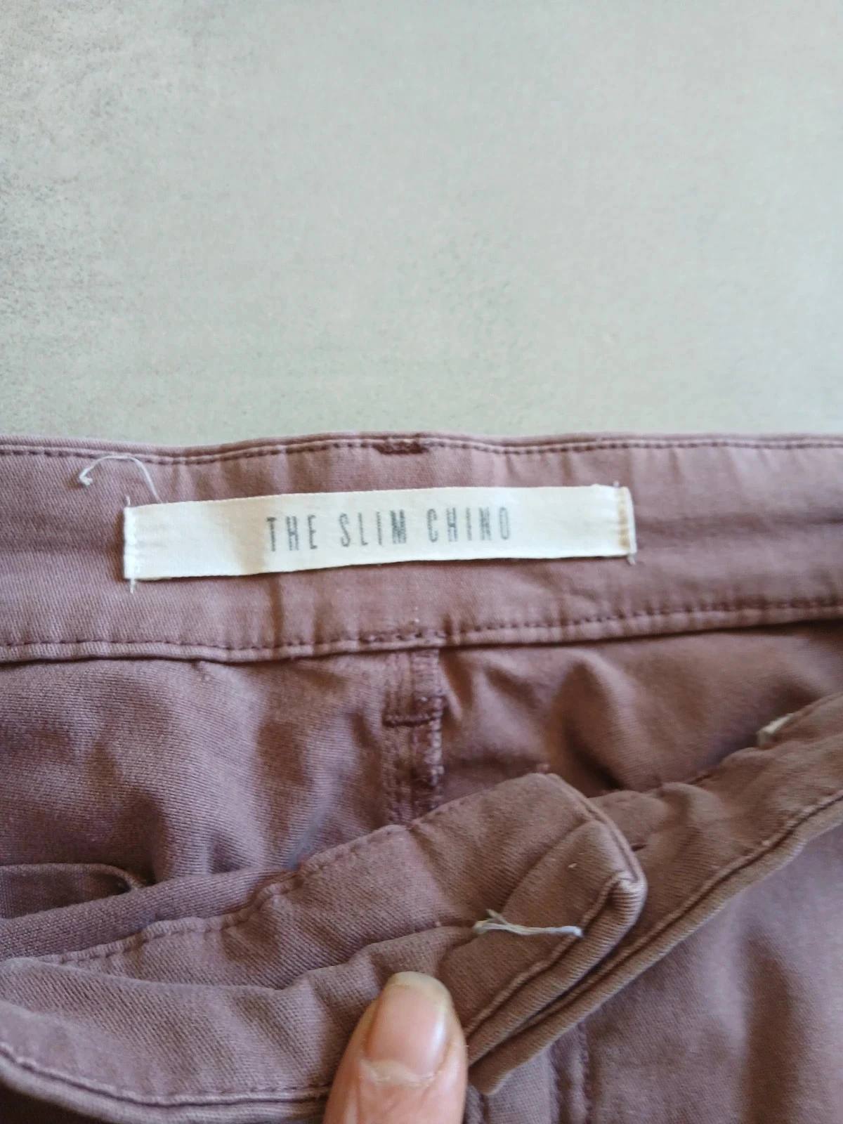 Calça Chino Slim Cotton On – Vieux Rose – Tamanho 38 – photo 4
